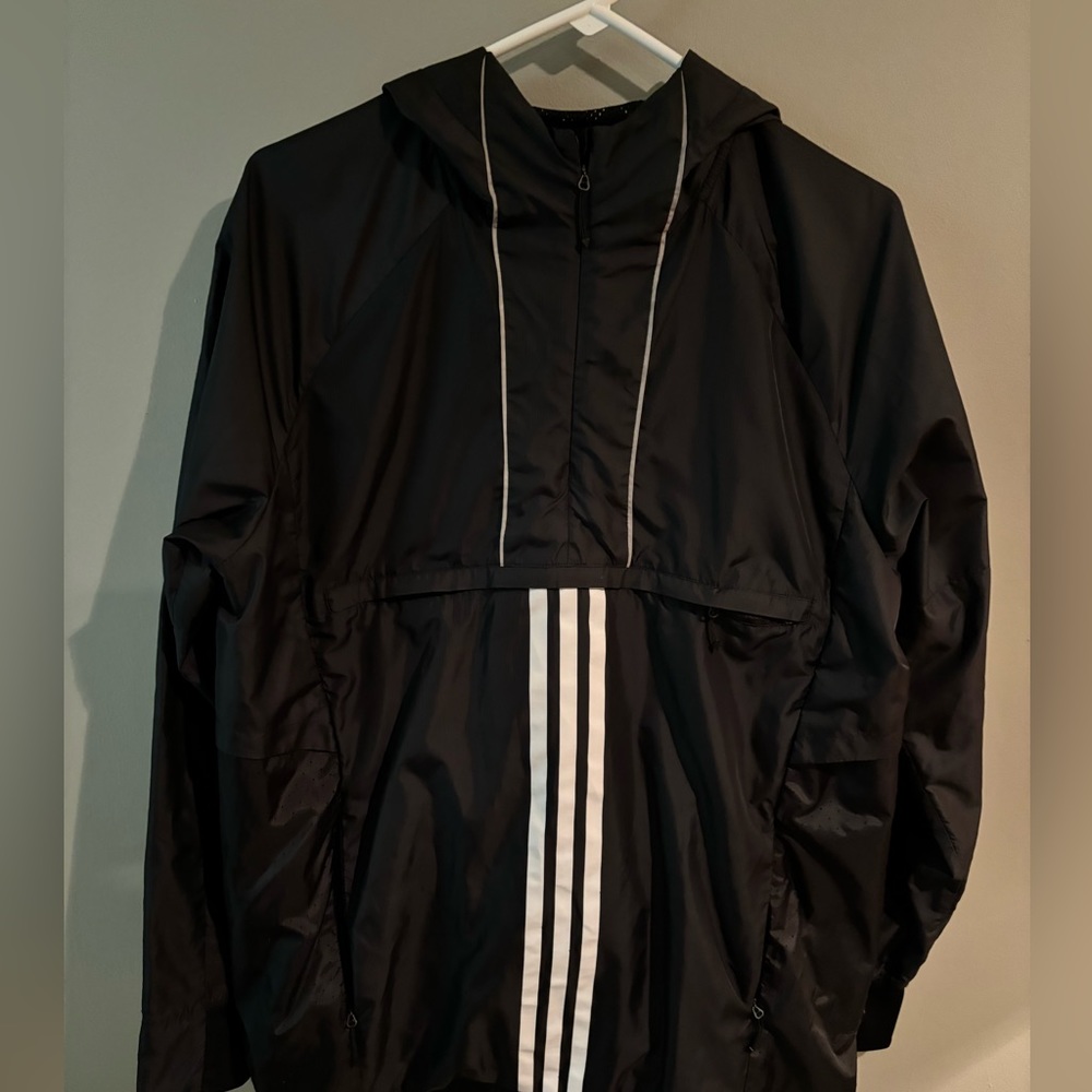 Adidas 1/2 zip windbreaker